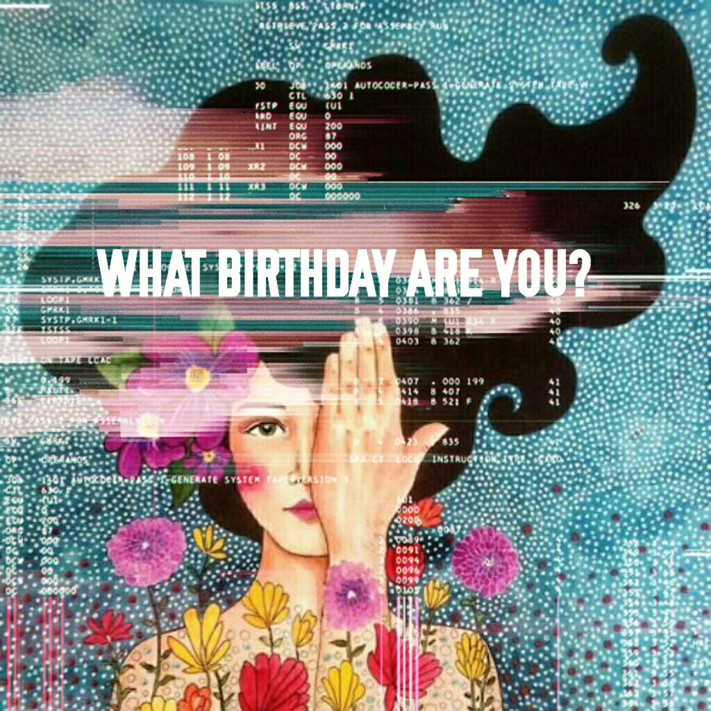 Know your Birthday&nbsp;Personality